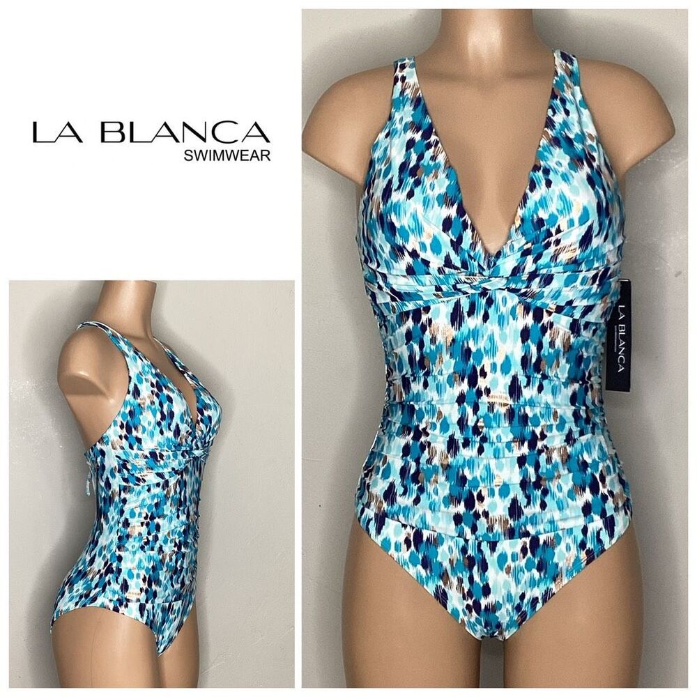 New. La Blanca body shaping swimsuit. 8. Retails $129